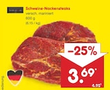 Steak im Netto Marken-Discount Prospekt Schweine-Nackensteaks im aktuellen Netto Marken-Discount Prospekt für 3,69 €