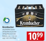 Krombacher Angebote bei famila Nordost Celle für 10,99 €