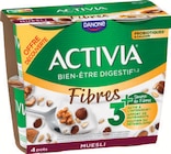 Yaourt aux probiotiques céréales offre découverte Muesli - ACTIVIA à 0,99 € dans le catalogue Intermarché Hyper