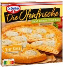 Die Ofenfrische Vier Käse Angebote von Dr. Oetker bei REWE München für 2,22 €