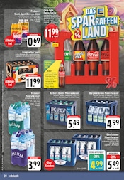 Trinkflasche im EDEKA Prospekt in Bornheim Aktueller EDEKA Prospekt mit Trinkflasche, "Aktuelle Angebote", Seite 20