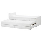 Bettgestell, Unterbett+Aufbewahrung weiß von SLÄKT für 229,00 € bei IKEA im Angebot Bettgestell, Unterbett+Aufbewahrung weiß von SLÄKT im aktuellen IKEA Prospekt