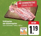 Schälrippchen oder Kotelettrippschen Angebote bei E center Weiden für 1,19 €