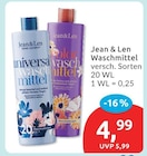 Waschmittel von Jean & Len für 4,99 € bei budni im Angebot Waschmittel von Jean & Len im aktuellen budni Prospekt