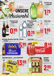 Cola im Trinkgut Prospekt "Aktuelle Angebote" mit 8 Seiten (Bensheim)