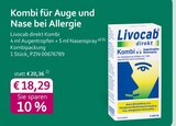 Livocab direkt Kombi bei mea - meine apotheke im Prospekt "" für 18,29 €