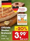 Aktuelles Offizielle Stadion Bratwurst Angebot bei Netto Marken-Discount in Nürnberg ab 3,99 €
