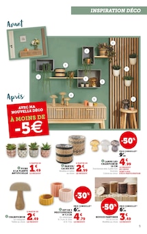 Promo Cache-Pot dans le catalogue Hyper U du moment à la page 5