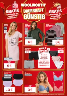 Shirt im Woolworth Prospekt "NEUERÖFFNUNG IN HALSTENBEK" mit 8 Seiten (Hamburg)