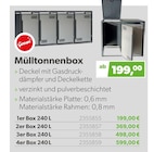 Mülltonnenbox 1er Box 240 L bei Raiffeisen Waren GmbH im Prospekt "" für 199,00 €