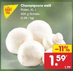 Champignons weiß von MARKT TAG im aktuellen Netto Marken-Discount Prospekt für 1,59 €