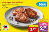 Aktuelle Steak Angebote bei Netto Marken-Discount in Regensburg Aktuelles Wintersteaks „Paprika Pfeffer“ Angebot bei Netto Marken-Discount in Regensburg ab 2,99 €