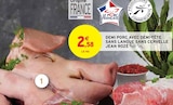 Promo Demi porc avec demi-tête sans langue sans cervelle à 2,58 € dans le catalogue Intermarché à Anduze