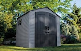 Abri de jardin en polyéthylène haute densité Landmak 60501 surface extérieure hors tout 4,58 m² - LIFETIME - Castorama à Mérignac Abri de jardin en polyéthylène haute densité Landmak 60501 surface extérieure hors tout 4,58 m² - LIFETIME en promo chez Castorama Mérignac à 519,90 €