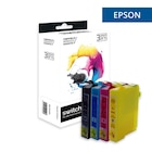 Promo Cartouche compatible Epson 603XL Etoile de mer - pack de 4 - noir, jaune, cyan, magenta - Switch à 19,95 € dans le catalogue Bureau Vallée à Villeparisis