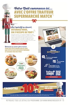 Promotion Noix dans le prospectus Supermarchés Match, valable du 09/12/2025 au 27/12/2025 Promo Noix dans le catalogue Supermarchés Match du moment à la page 15