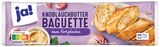 Baguette Angebote von ja! bei REWE Nordhausen für 0,99 €