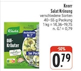 Aktuelles Salat Krönung Dill-Kräuter Angebot bei EDEKA in Dresden ab 0,79 €