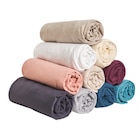 Drap housse 90 x 200 cm "Jersey" - TEX HOME dans le catalogue Carrefour
