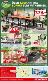 Aktueller Segmüller Prospekt mit Gartenstühle, "Service & Service geschenkt", Seite 8
