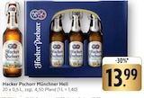 Münchner Hell Angebote von Hacker Pschorr bei E center Bensheim für 13,99 €
