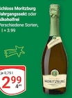 Jahrgangssekt Angebote von Schloss Moritzburg bei GLOBUS Braunschweig für 2,99 €