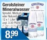 Mineralwasser von Gerolsteiner im aktuellen Getränke City Prospekt für 8,99 €