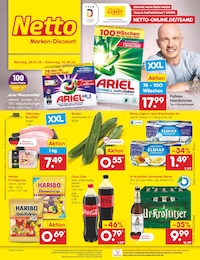 Netto Marken-Discount Prospekt für Merseburg: "Aktuelle Angebote", 60 Seiten, 29.07.2024 - 03.08.2024