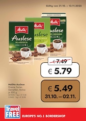Melitta im Travel FREE Prospekt in Pirna Aktueller Travel FREE Prospekt mit Melitta, "AKTUELLES ANGEBOT", Seite 1