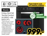 Einbau-Herd-Set TwinSet Comfort (H 2459 E + KM 6003 LPT) Angebote von Miele bei MEDIMAX Dinslaken für 999,00 €