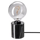 Tischleuchte + LED-Leuchtmittel schwarz/Klarglas grau Angebote von MARKFROST / MOLNART bei IKEA Recklinghausen für 32,98 €