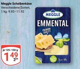 Scheibenkäse Emmental von Meggle für 1,49 € bei GLOBUS im Angebot Scheibenkäse Emmental von Meggle im aktuellen GLOBUS Prospekt