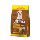 Croquettes chien mini Adulte - ULTIMA - Carrefour à Besançon Croquettes chien mini Adulte - ULTIMA en promo chez Carrefour Besançon à 25,00 €
