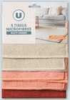 Tissus microfibres multi-usages - U - Hyper U à Reims Tissus microfibres multi-usages - U en promo chez Hyper U Reims à 3,19 €