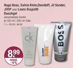 Duschgel von Hugo Boss, Calvin Klein, Davidoff, Jil Sander, JOOP, Laura Biagiotti im aktuellen V-Markt Prospekt für 8,99 €