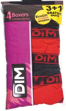 Lot de 3 boxers - Carrefour Market à Levallois-Perret Lot de 3 boxers en promo chez Carrefour Market Levallois-Perret à 16,90 €
