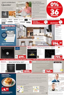 Geschirrspüler im porta Möbel Prospekt "ALL-INCUSIVE-KÜCHENMESSE" mit 2 Seiten (Hildesheim)