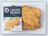 Filet de Limande du Nord Meunière - U - Super U à Saint-Martin-d'Hères Filet de Limande du Nord Meunière - U en promo chez Super U Saint-Martin-d'Hères à 2,95 €