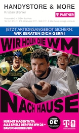 Der aktuelle handystore & more Prospekt WIR HOLEN DIE WM NACH HAUSE