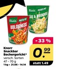 Aktuelles Snackbar Bechergericht Angebot bei Netto mit dem Scottie in Dresden ab 0,99 €