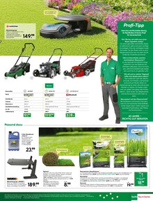 Rasenmäher im aktuellen BayWa Bau- und Gartenmärkte Prospekt (Würzburg) Rasenmäher im BayWa Bau- und Gartenmärkte Prospekt "Wir feiern, Sie sparen!" mit 30 Seiten (Würzburg)