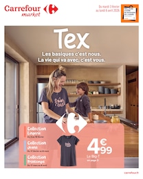 Prospectus Carrefour Market, "Tex" à Pietranera et alentours, 16 pages, 03/02/2026 - 06/04/2026 Catalogue Carrefour Market "Tex" à Pietranera et alentours, 16 pages, 03/02/2026 - 06/04/2026