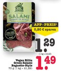 Vegane Salami Baguette-Style Angebote von Billie Green bei E center Mannheim für 1,29 €