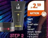 Wax von Taft für 2,59 € bei Müller im Angebot Wax von Taft im aktuellen Müller Prospekt