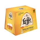 Bière Leffe Triple en promo chez Auchan Hypermarché Nice à 9,60 €