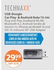 USB-Dongle Car Play- & Android Auto TX-346 im V-Markt Prospekt USB-Dongle Car Play- & Android Auto TX-346 von TECHNAXX im aktuellen V-Markt Prospekt für 29,99 €