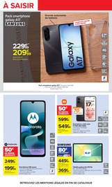 Promos Smartphone dans le catalogue "Carrefour" de Carrefour Smartphone en promo dans le catalogue Carrefour à la page 66