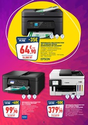 Promos Imprimante Multifonctions Wi-Fi dans le catalogue "PETITS PRIX POUR GRANDES IMPRESSIONS" de Bureau Vallée à la page 4 Promos Imprimante Multifonctions Wi-Fi dans le catalogue "PETITS PRIX POUR GRANDES IMPRESSIONS" de Bureau Vallée à la page 4