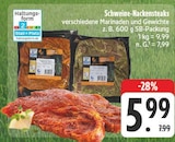 EDEKA Rochlitz - Schweine-Nackensteaks Angebot im Prospekt Schweine-Nackensteaks bei EDEKA im Rochlitz Prospekt für 5,99 €