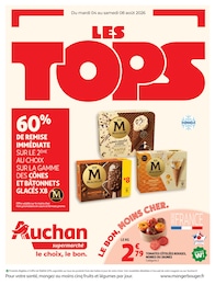 Prospectus Auchan Supermarché à Carqueiranne "LES TOPS", 16 pages, 04/08/2026 - 08/08/2026